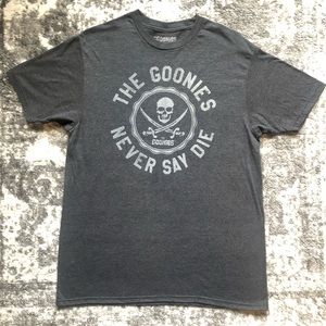 The Goonies Never Say Die t-Shirt L Gray Crewneck